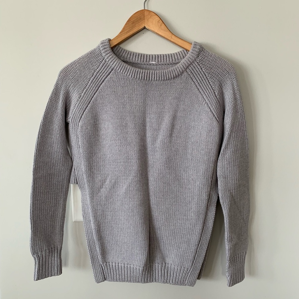 Lululemon Grey Sweater, XS